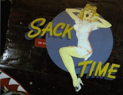 Pinup Sack Time